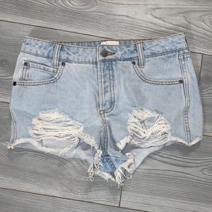 RVCA Jean Shorts
